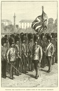 Trooping the Colours in St. James