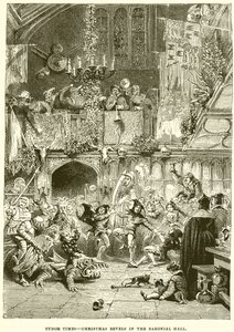 Tudor Times - Christmas Revels no Baronial Hall de English School
