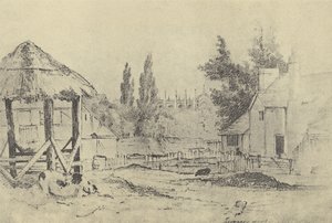 Turners Farm, c 1821 (gravura) de English School