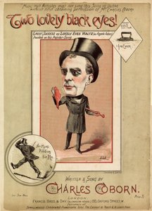 Dois adoráveis olhos negros! - escrito e cantado por Charles Coborn de English School