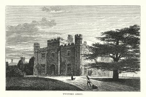 Abadia de Twyford (gravura) de English School