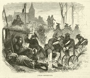 Encontro Uhlan, setembro de 1870 de English School