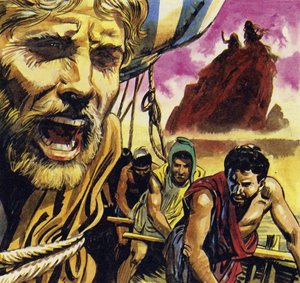 Ulysses implorou a sua tripulação para libertá-lo para que ele pudesse responder ao chamado Sirens de English School