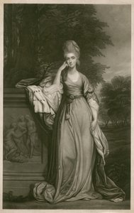 Retrato não identificado, possivelmente Adelaide, rainha consorte de William IV
