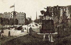 Praça da União (litho) de English School