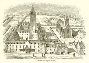 Universidade de Glasgow, em 1650 de English School