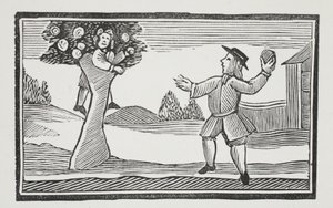 Na árvore, obtenho ilustrações de Chap-books do século XVIII de John Ashton, pub. 1882 de English School