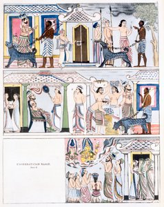 Usseeratanam Rajah, Parte I, de A História e Doutrina do Budismo, de Edward Upham, 1829 (ver também 414.250) de English School