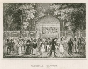 Jardins Vauxhall, Londres de English School