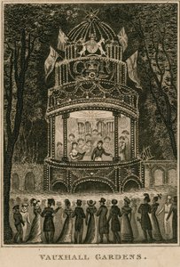 Jardins Vauxhall, Londres de English School