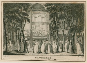 Jardins Vauxhall, Londres de English School