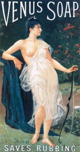 Anúncio da revista Venus soap de English School