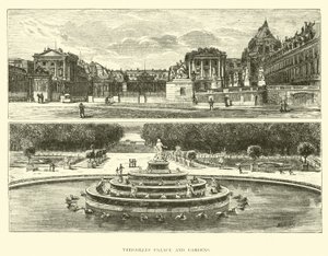 Palácio de Versalhes e jardins de English School