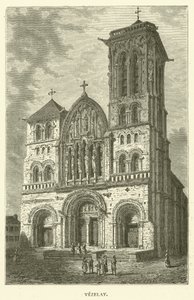 Vezelay (gravura) de English School