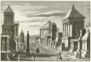 Via Appia, perto de Roma