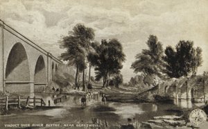 Viaduto sobre o rio Blythe, perto de Berkswell de English School
