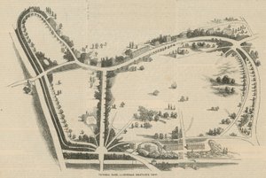 Victoria Park, visão panorâmica geral de English School