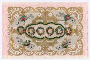 Victorian Valentine Card (multimídia) de English School
