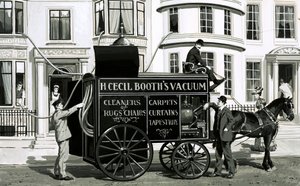 Serviço de limpeza vitoriano, H Cecil Booth de English School