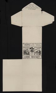 Papel de carta meio-penny vitoriano (litho) de English School