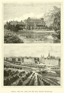 Viena, o parque da cidade e a avenida Ring Strasse de English School