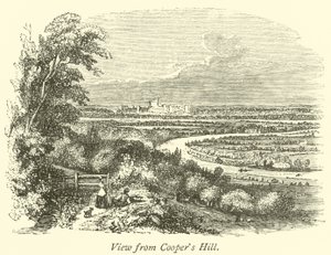 Vista, de, Coopers, colina de English School