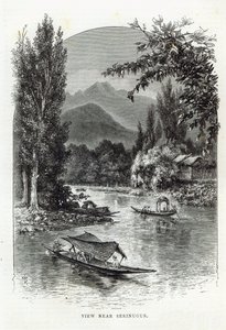 Veja perto de Serinugur, de &39;Leisure Hour&39;, 1888 de English School