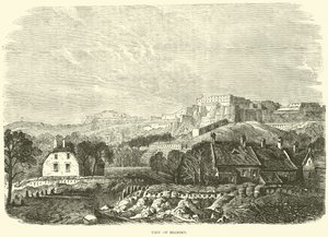Vista de Belfort, outubro de 1870 de English School