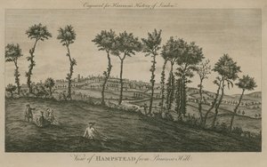 Vista, de, hampstead, de, colina primrose de English School