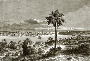 Vista de Havana, a capital de Cuba de English School