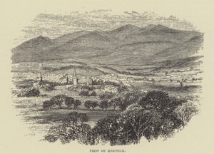 Vista de Keswick (gravura) de English School