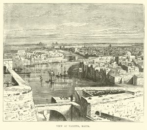Vista, de, valetta, malta de English School