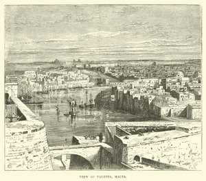 Vista, de, valetta, malta de English School