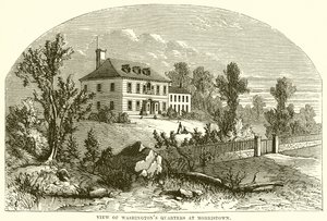 Vista, de, Washingtons, quartos, em, Morristown de English School