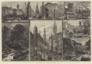 Vistas em Bradford (gravura) de English School