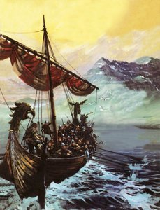 Navio viking de English School
