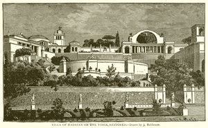 Villa de Adriano no Tibre, restaurado de English School