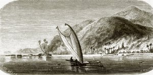 Aldeia de Vanu, ilha de Vanikoro de English School
