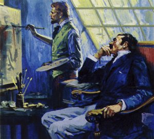 Vincent Van Gogh viveu com seu irmão em um estúdio em Montmartre de English School