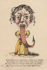Cartão de S. Valentim em vinagre (litografia a cores) de English School