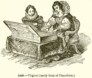 Virginal (Forma Antiga de Planoforte) de English School