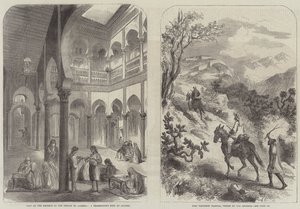 Visita do Imperador dos Franceses à Argélia (gravura) de English School