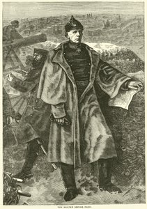 Moltke antes de Paris, novembro de 1870 de English School