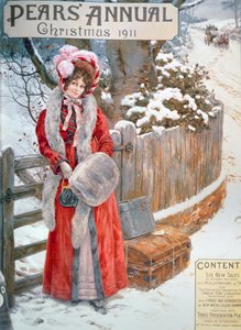 Waiting for the Coach, do Pears Annual, Natal de 1911 de English School