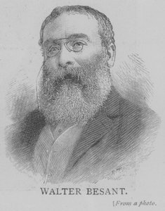 Walter Besant (gravura) de English School