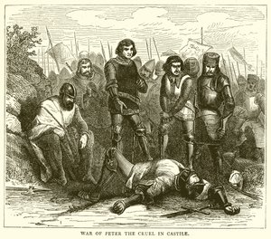 Guerra de Pedro, o Cruel em Castela de English School