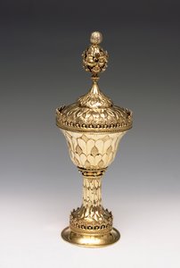 Guardiões Grace Cup, c.1480 (prata dourada) (ver também 239872) de English School