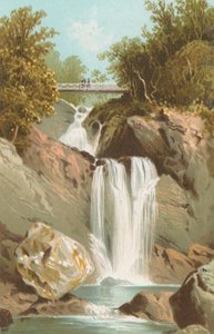 Cachoeira em Inversnaid - Loch Lomond de English School