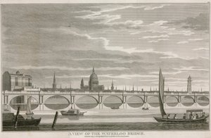 Ponte de Waterloo, Londres de English School