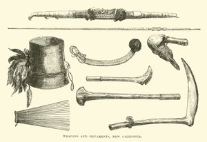 Armas e ornamentos, Nova Caledônia de English School